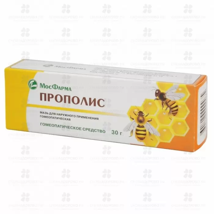 Прополиса мазь для наружного применения гомеопатическая 30г ✅ 04374/06300 | Сноваздорово.рф