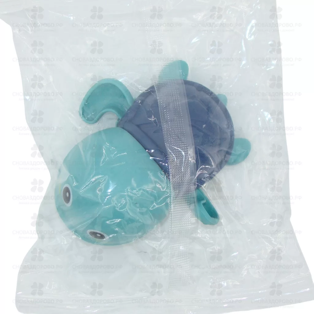 Игрушка детская заводная "Черепашка" для купания ✅ 43612/09801 | Сноваздорово.рф