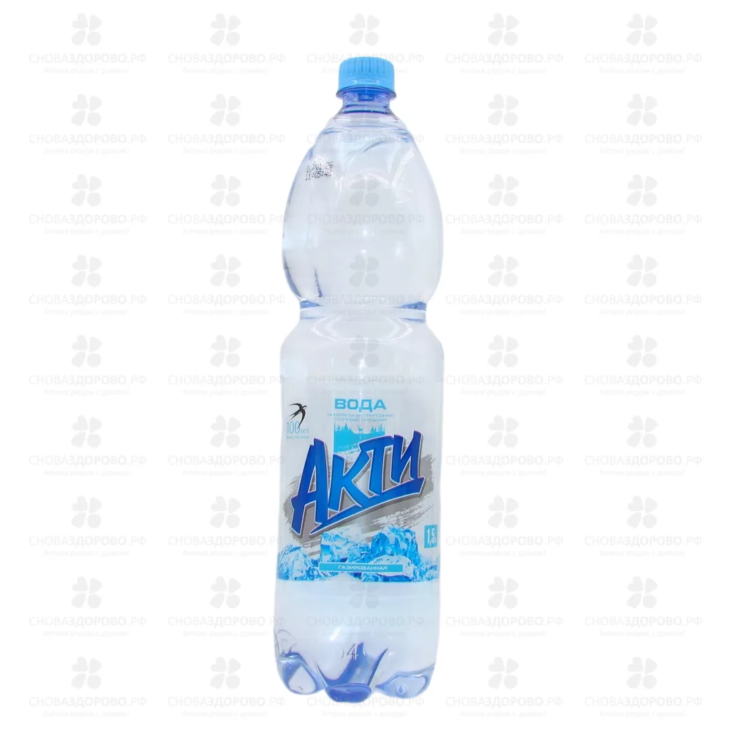 Вода минеральная Ласточка Акти газированная 1,5л ✅ 33303/07099 | Сноваздорово.рф