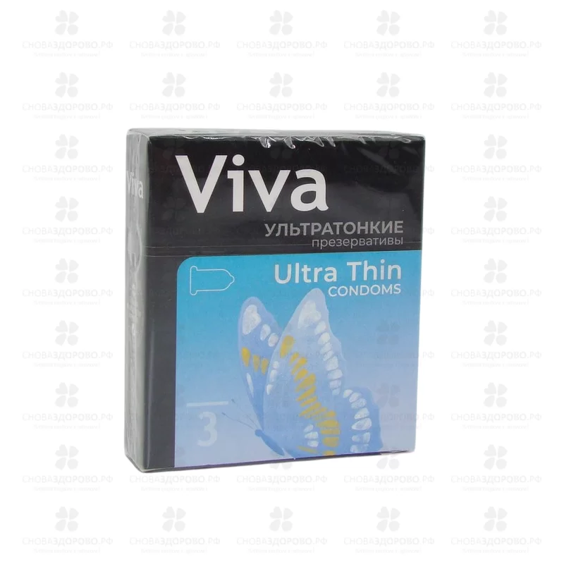 Презервативы ВиВа №3 ультратонкие ✅ 10806/06516 | Сноваздорово.рф