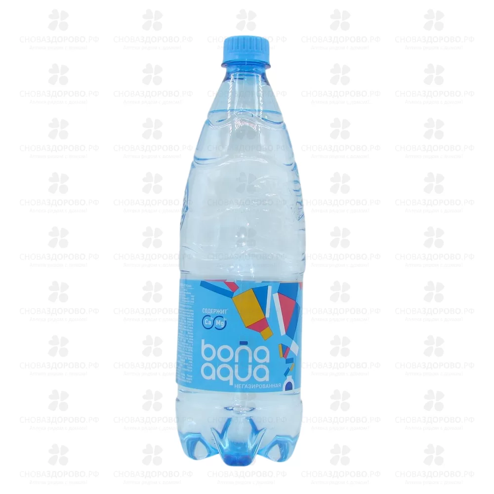 Вода минеральная БонаАква негазированная 1л ✅ 35898/08838 | Сноваздорово.рф