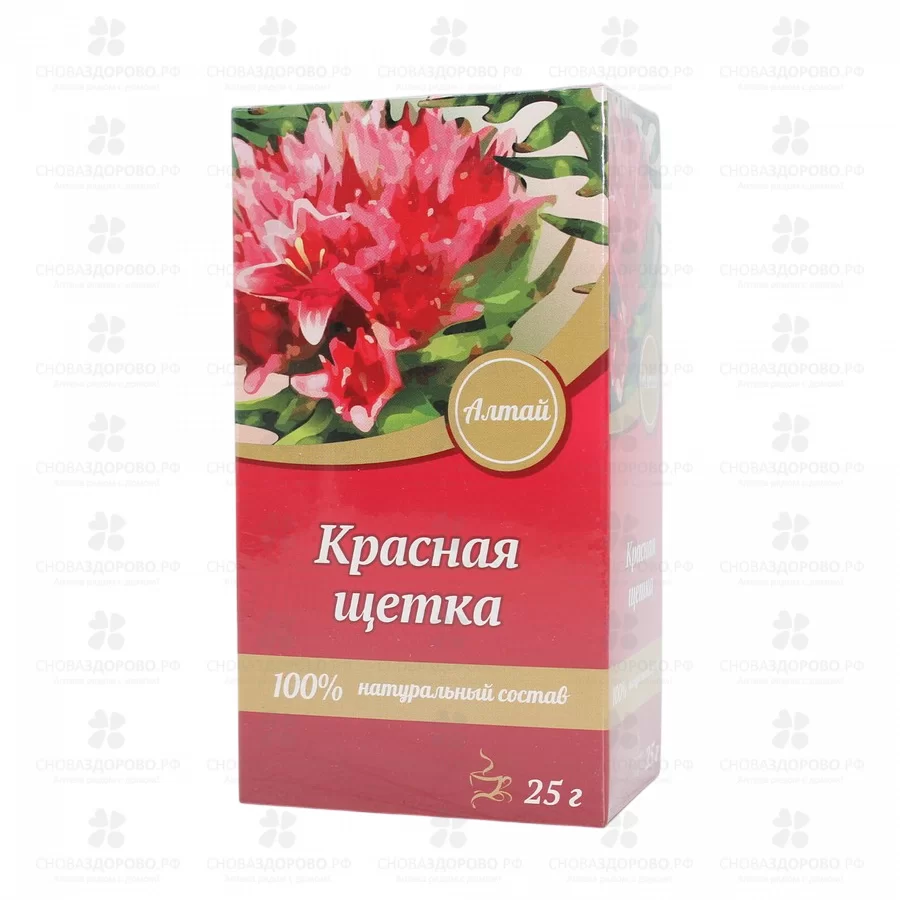 Красная щетка 25г (чайный напиток) ✅ 06217/06206 | Сноваздорово.рф