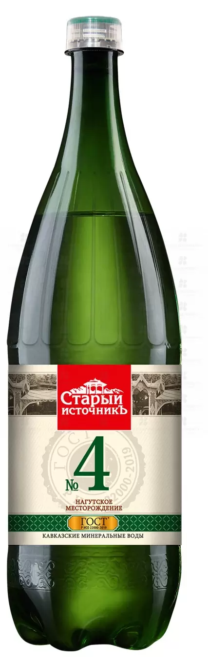 Вода минеральная Старый Источник Нагутская №4 газир. 1,5л ✅ 17934/07039 | Сноваздорово.рф