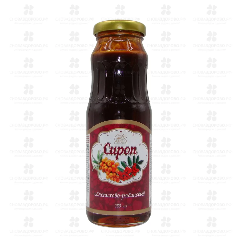 Сироп Облепиха и Рябина 250мл ✅ 18014/06698 | Сноваздорово.рф