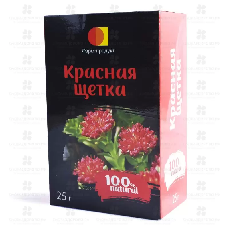 Красная щетка 25г фиточай (БАД) ✅ 29605/06910 | Сноваздорово.рф